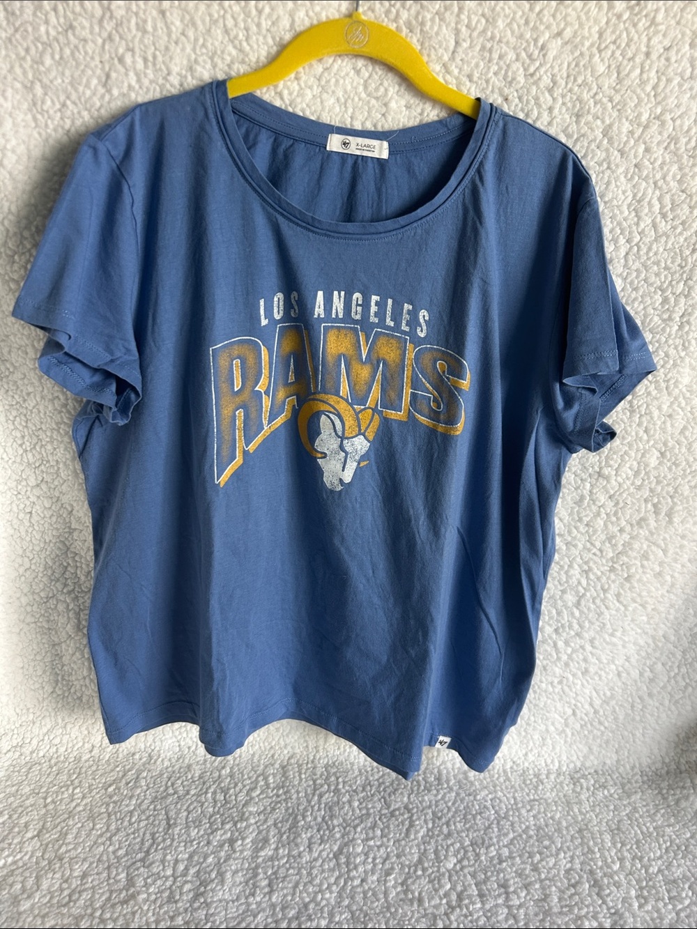 Los Ángeles Rams Women’s '47 Blue tee XL